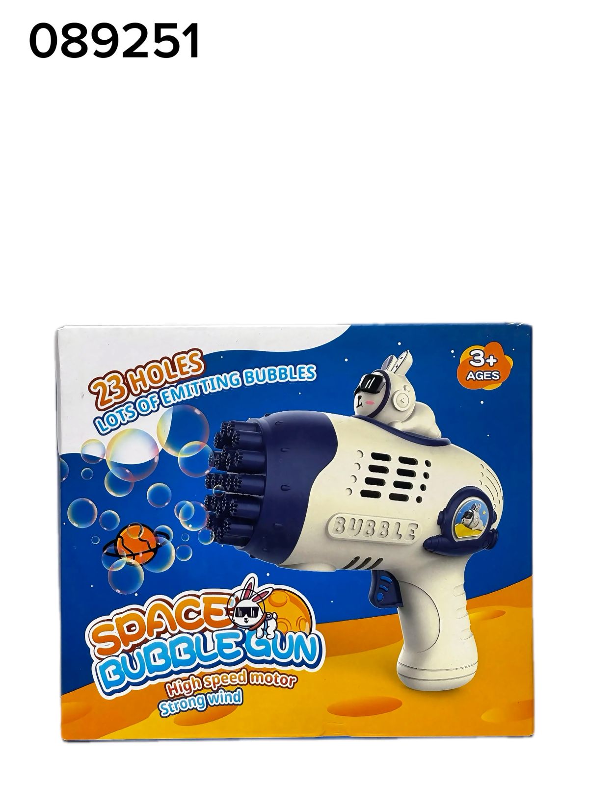 BURBUJERO SPACE BUBBLE GUN 23 HOLES